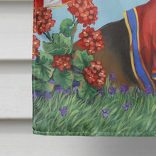 Load image into Gallery viewer, Basset Hound USA Flag Canvas House Size PPP3014CHF