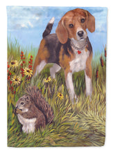 Load image into Gallery viewer, Beagle Hunter Hunted Flag Canvas House Size PPP3016CHF