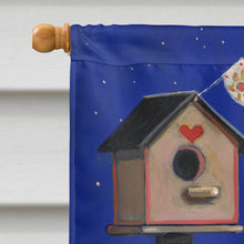 Load image into Gallery viewer, Bearded Collie Moon shine Flag Canvas House Size PPP3018CHF