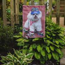 Load image into Gallery viewer, Bichon Frise Girls do it Better Garden Flag – Decorative Outdoor Yard Flag PPP3021GF
