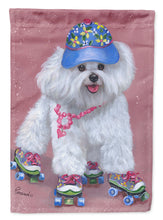Load image into Gallery viewer, Bichon Frise Girls do it Better Garden Flag – Decorative Outdoor Yard Flag PPP3021GF