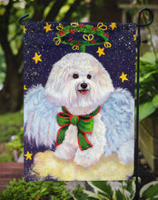 Load image into Gallery viewer, Bichon Frise Christmas Angel Garden Flag – Decorative Outdoor Yard Flag PPP3027GF