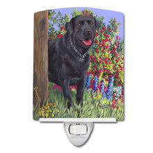 Load image into Gallery viewer, Black Labrador Retriever Ceramic Night Light PPP3028CNL