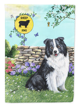 Load image into Gallery viewer, Border Collie Crossing Garden Flag – Decorative Outdoor Yard Flag PPP3030GF