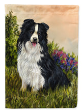 Load image into Gallery viewer, Border Collie Simplicity Flag Canvas House Size PPP3031CHF