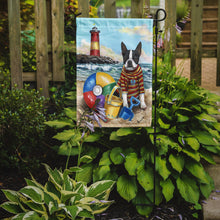 Load image into Gallery viewer, Boston Terrier Beach Baby Garden Flag – Decorative Outdoor Yard Flag PPP3032GF