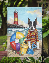 Load image into Gallery viewer, Boston Terrier Beach Baby Garden Flag – Decorative Outdoor Yard Flag PPP3032GF