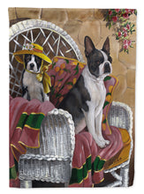 Load image into Gallery viewer, Boston Terrier Patio Gems Garden Flag – Decorative Outdoor Yard Flag PPP3036GF