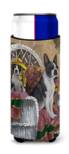 Load image into Gallery viewer, Boston Terrier Patio Gems  Hugger for slim cans PPP3036MUK