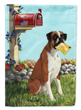Load image into Gallery viewer, Boxer Got Mail Garden Flag – Decorative Outdoor Yard Flag PPP3039GF