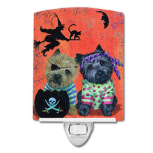 Load image into Gallery viewer, Cairn Terrier Pirates Halloween Ceramic Night Light PPP3043CNL