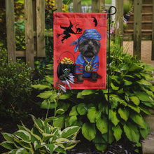 Load image into Gallery viewer, Cairn Terrier Black Pirate Halloween Garden Flag – Decorative Outdoor Yard Flag PPP3044GF