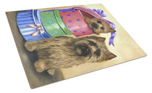 Load image into Gallery viewer, Cairn Terrier Boudoir Glass Cutting Boards – Durable, Decorative Kitchen Art Large PPP3045LCB