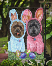 Load image into Gallery viewer, Cairn Terrier Easter Bunnies Garden Flag – Decorative Outdoor Yard Flag PPP3046GF