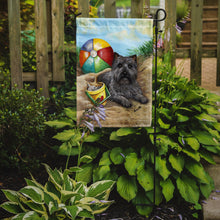 Load image into Gallery viewer, Cairn Terrier At the Beach Garden Flag – Decorative Outdoor Yard Flag PPP3048GF