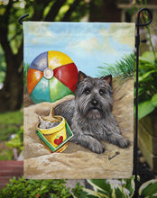 Load image into Gallery viewer, Cairn Terrier At the Beach Garden Flag – Decorative Outdoor Yard Flag PPP3048GF