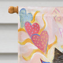 Load image into Gallery viewer, Cairn Terrier Hippie Dippie Flag Canvas House Size PPP3053CHF