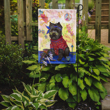Load image into Gallery viewer, Cairn Terrier Hippie Dippie Garden Flag – Decorative Outdoor Yard Flag PPP3053GF