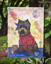 Load image into Gallery viewer, Cairn Terrier Hippie Dippie Garden Flag – Decorative Outdoor Yard Flag PPP3053GF