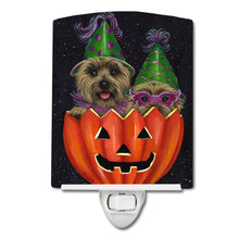 Load image into Gallery viewer, Cairn Terrier Halloween PeekaBoo Ceramic Night Light PPP3056CNL