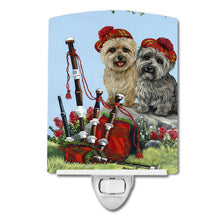 Load image into Gallery viewer, Cairn Terrier Pipers Ceramic Night Light PPP3057CNL