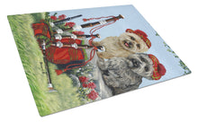 Load image into Gallery viewer, Cairn Terrier Pipers Glass Cutting Boards – Durable, Decorative Kitchen Art Large PPP3057LCB