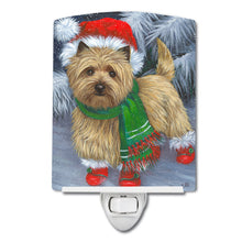 Load image into Gallery viewer, Cairn Terrier Christmas Red Boots Ceramic Night Light PPP3058CNL