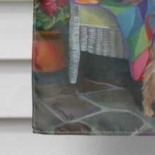 Load image into Gallery viewer, Cairn Terrier Trio Flag Canvas House Size PPP3059CHF