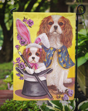 Load image into Gallery viewer, Cavalier Spaniel Easter Magic Garden Flag – Decorative Outdoor Yard Flag PPP3065GF