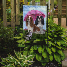 Load image into Gallery viewer, Cavalier Spaniel Royal Subjects Garden Flag – Decorative Outdoor Yard Flag PPP3066GF