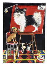 Load image into Gallery viewer, Chihuahua Think Big Flag Canvas House Size PPP3072CHF