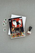 Load image into Gallery viewer, Chihuahua Think Big Greeting Cards -  Blank Note Cards – 8-Pack of Artist-Designed Cards with Envelopes