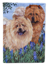 Load image into Gallery viewer, Chow Chow Meadow Flag Canvas House Size PPP3073CHF