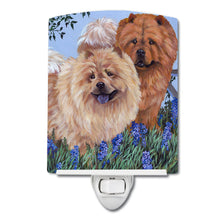 Load image into Gallery viewer, Chow Chow Meadow Ceramic Night Light PPP3073CNL