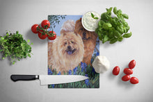 Load image into Gallery viewer, Chow Chow Meadow Glass Cutting Boards – Durable, Decorative Kitchen Art Large PPP3073LCB