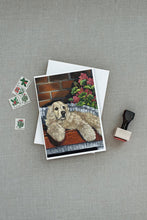 Load image into Gallery viewer, Cocker Spaniel Life is Good Greeting Cards -  Blank Note Cards – 8-Pack of Artist-Designed Cards with Envelopes