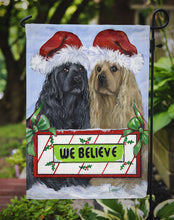 Load image into Gallery viewer, Cocker Spaniel Christmas Garden Flag – Decorative Outdoor Yard Flag PPP3075GF