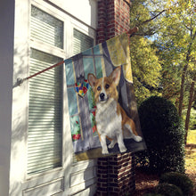 Load image into Gallery viewer, Corgi Suncatcher Flag Canvas House Size PPP3076CHF