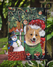 Load image into Gallery viewer, Corgi Under my Christmas Tree Garden Flag – Decorative Outdoor Yard Flag PPP3078GF