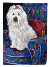 Load image into Gallery viewer, Coton De Tulear Royalty Garden Flag – Decorative Outdoor Yard Flag PPP3079GF
