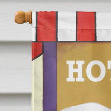 Load image into Gallery viewer, Dachshund Hot Dog Stand Flag Canvas House Size PPP3083CHF
