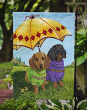 Load image into Gallery viewer, Dachshund Hot Doggies Garden Flag – Decorative Outdoor Yard Flag PPP3084GF