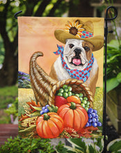Load image into Gallery viewer, English Bulldog Autumn Garden Flag – Decorative Outdoor Yard Flag PPP3090GF