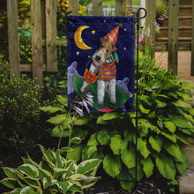 Load image into Gallery viewer, Fox Terrier Halloween Trick or Treat Garden Flag – Decorative Outdoor Yard Flag PPP3093GF