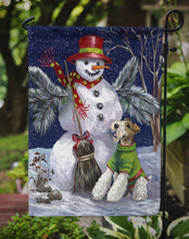 Load image into Gallery viewer, Fox Terrier Christmas Winter Fun Garden Flag – Decorative Outdoor Yard Flag PPP3095GF