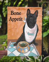 Load image into Gallery viewer, French Bulldog Bone Appetit Garden Flag – Decorative Outdoor Yard Flag PPP3096GF