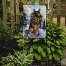 Load image into Gallery viewer, German Shepherd Christmas Honor Garden Flag – Decorative Outdoor Yard Flag PPP3098GF