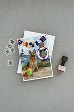 Load image into Gallery viewer, German Shepherd Life Saver Greeting Cards -  Blank Note Cards – 8-Pack of Artist-Designed Cards with Envelopes