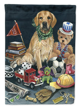 Load image into Gallery viewer, Golden Retriever Toys Garden Flag – Decorative Outdoor Yard Flag PPP3103GF