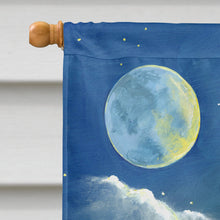 Load image into Gallery viewer, Jack Russell Terrier Moon Phase Flag Canvas House Size PPP3106CHF